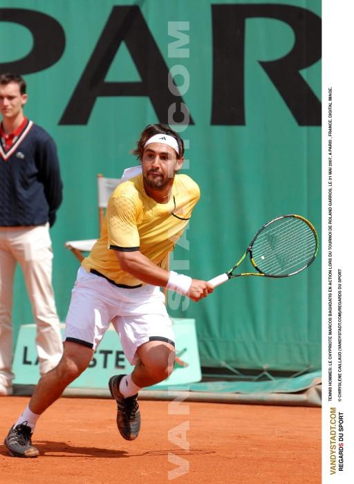 Roland Garros - marcos baghdatis