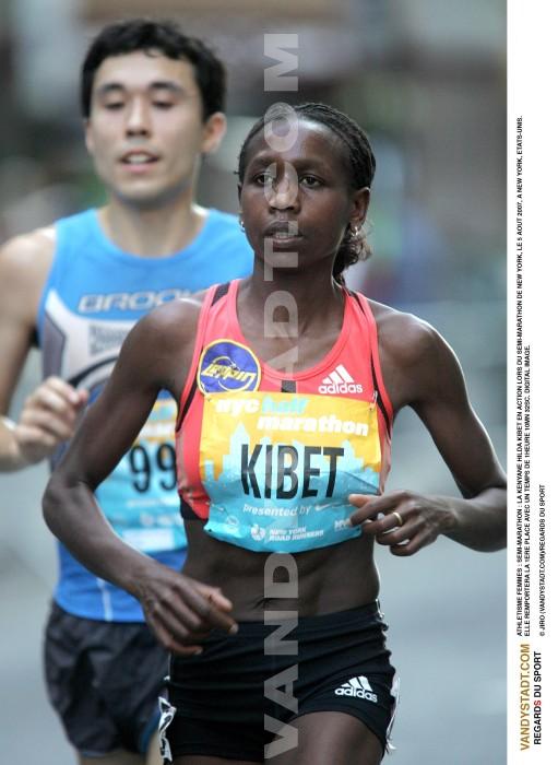 Semi-Marathon de New-York - hilda kibet