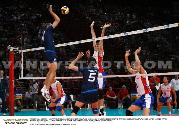 Volley-ball - guillaume samica