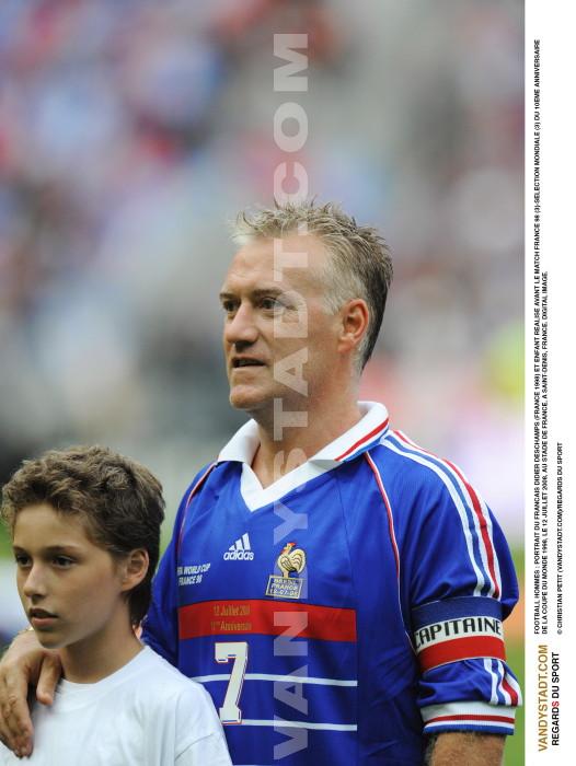10me Anniversaire Coupe Monde Foot 1998 - didier deschamps