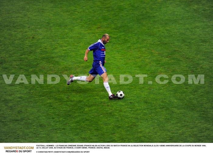 10me Anniversaire Coupe Monde Foot 1998 - zinedine zidane