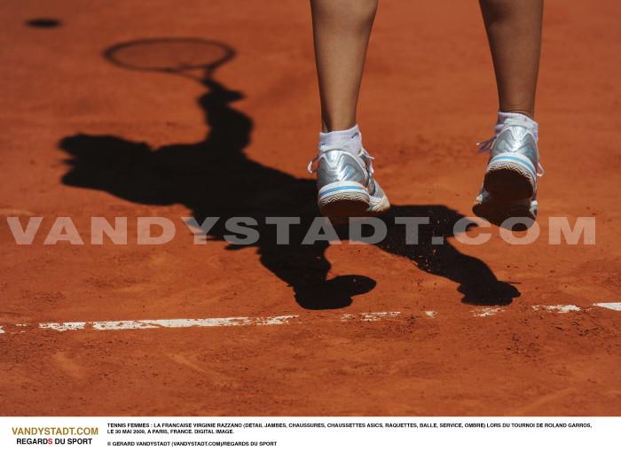 Roland Garros - virginie razzano