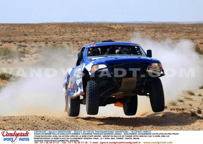 Rallye de Tunisie - OPTIC 2000 - georges lansac