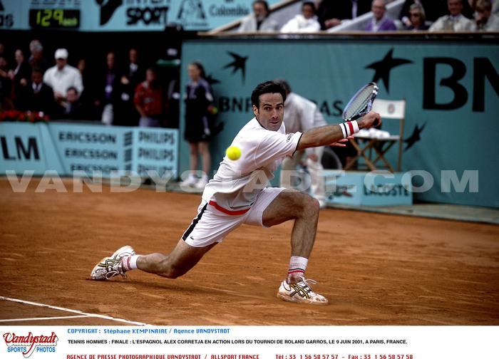 Roland Garros - alex corretja